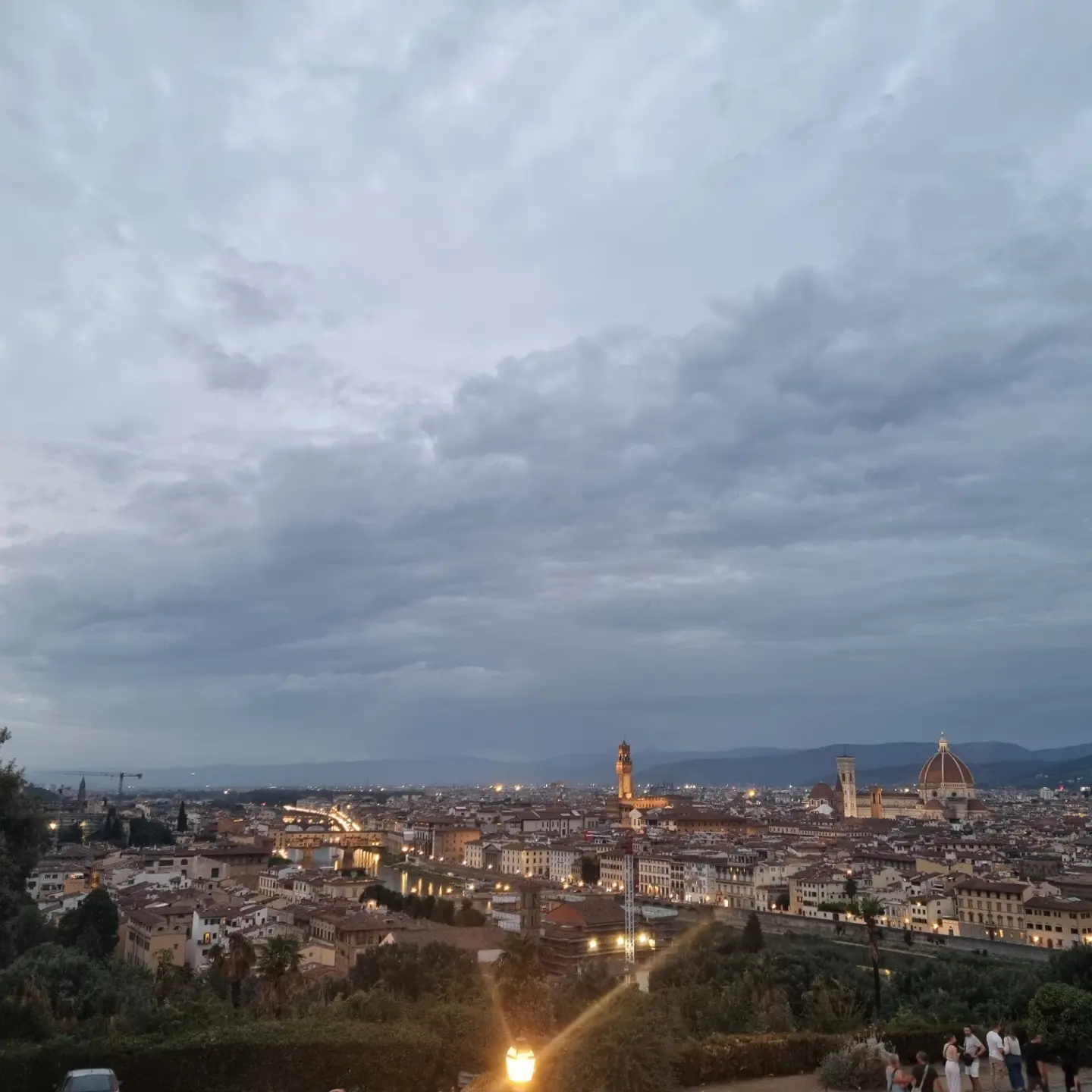 Dämmerung Florenz